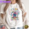 Stitch Birthday Shirt with Mickey Ears Disneyland Party Tee It's My Birthday Shirt