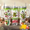 Stitch Cosplay Grinch Cartoon Christmas Custom Stanley Quencher 40oz Stainless Steel Tumbler With Handle