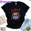 Stitch Merry Christmas Disney Tee Shirt Gift Xmas 3 Stitch Merry Christmas Disney Tee Shirt