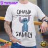 Stitch Ohana Means Family T-Shirt Disney