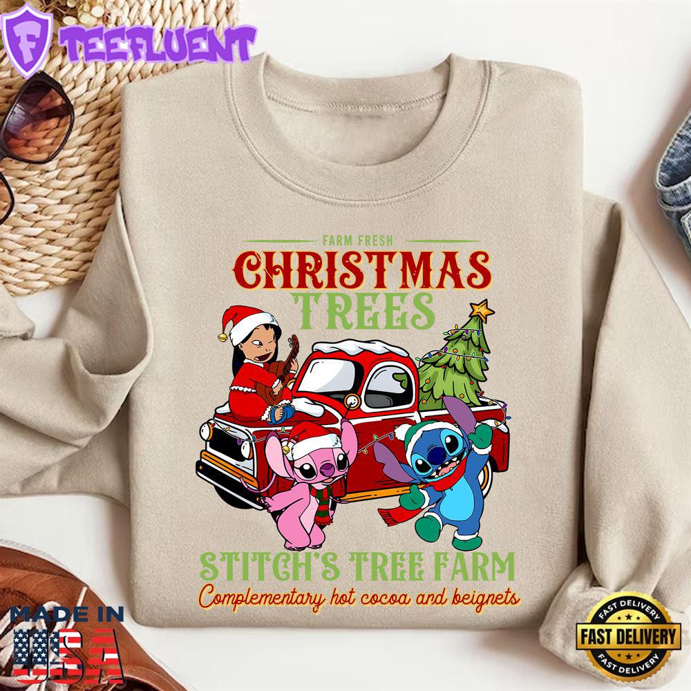 Stitch's Farm Fresh Christmas Shirt