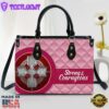 Strong And Courageous Inspiration Religious Gift For Christian Christ Gifts Leather Bags