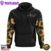 Sunflower Fly Fe 3D Hoodie