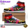 Super Mario Mascot Nike Logo Design Air Jodan 1 High Top