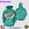 Tahiti Turtle Christmas All Over Print 3D Hoodie