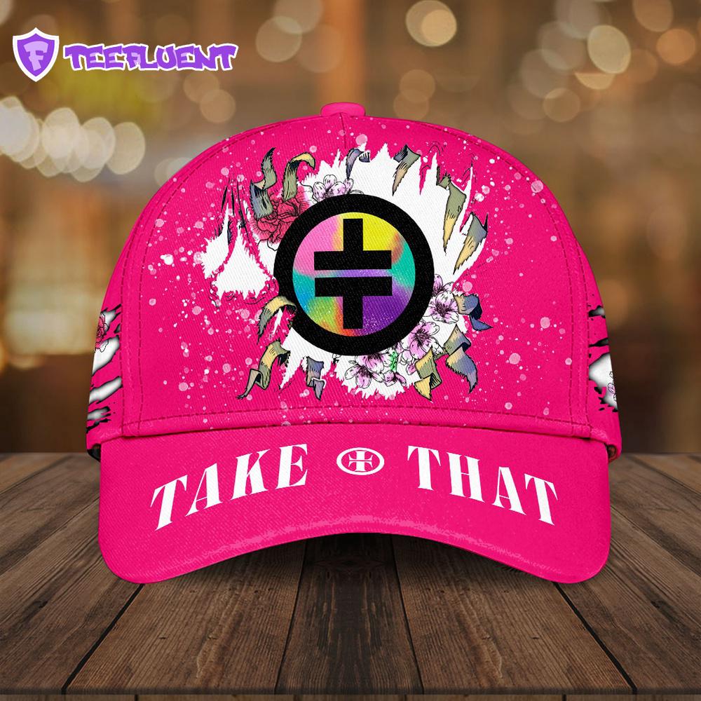 Take That Music Pattern All Over Print Classic Caps