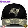 Tampa Bay Buccaneers 2024 Salute to Service Club Black Camo Cap Gift For Veteran