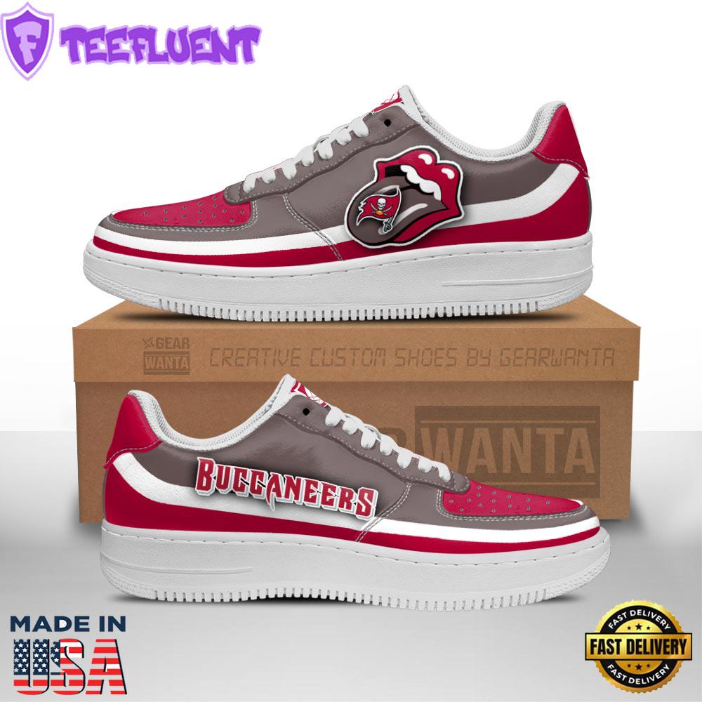 Tampa Bay Buccaneers Air Sneakers Custom Force Shoes Sexy Lips For Fans
