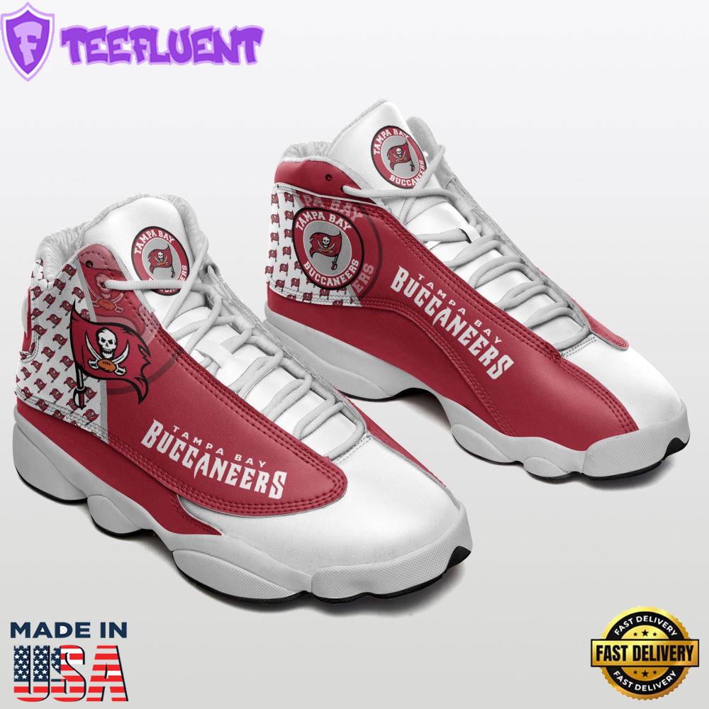 Tampa Bay Buccaneers Edition Air Jordan 13 Sneakers. Best Gift For Men And Women