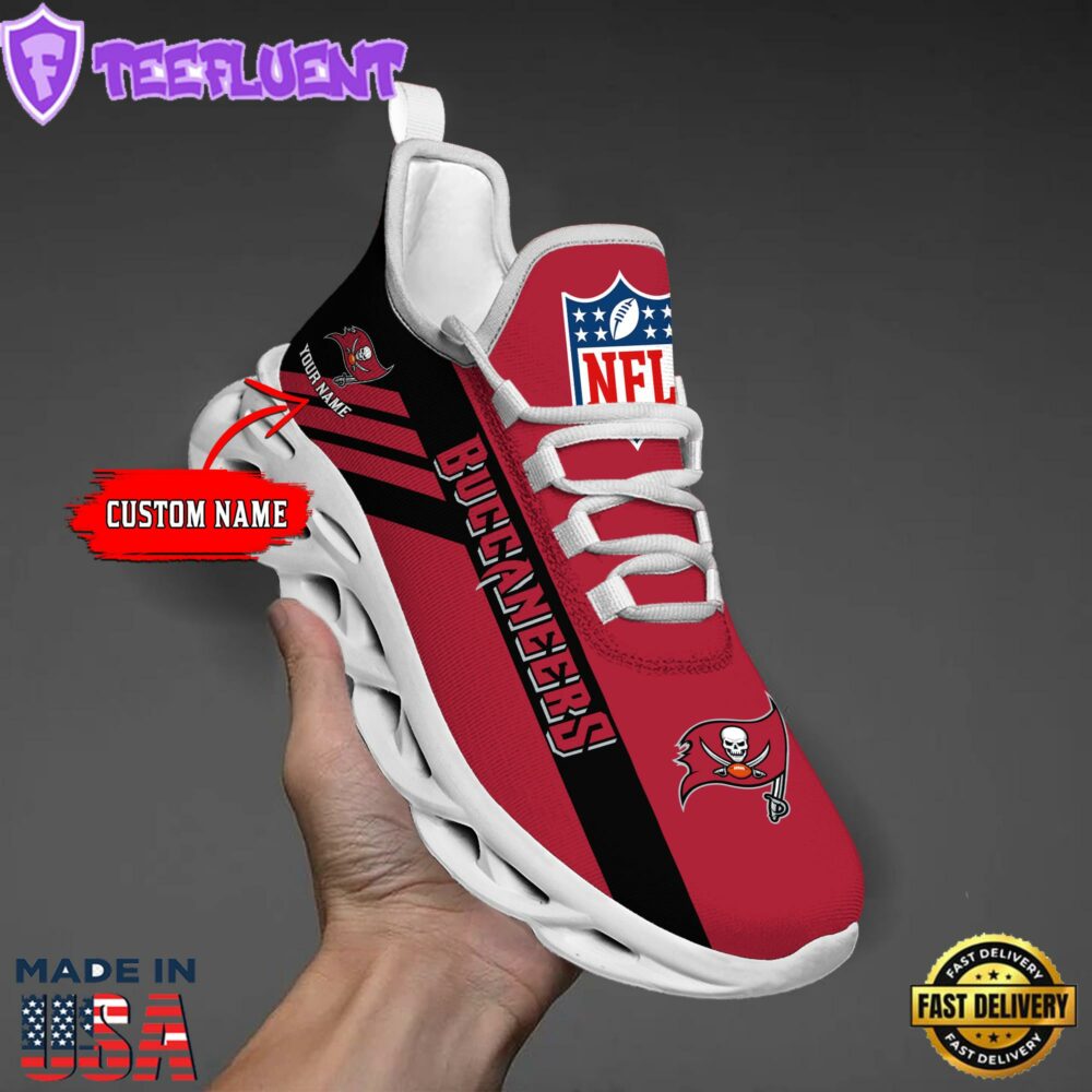 Tampa Bay Buccaneers NFL Clunky Max Soul Shoes Personaliz