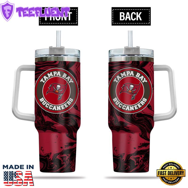 Tampa Bay Buccaneers NFL Custom Stanley Quencher 40oz