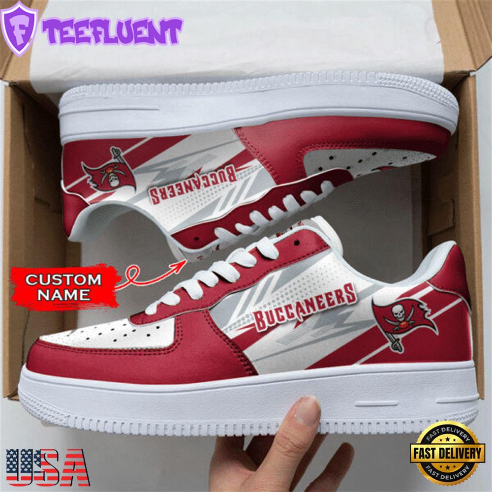 Tampa Bay Buccaneers NFL Personalized Air Force 1 Shoes