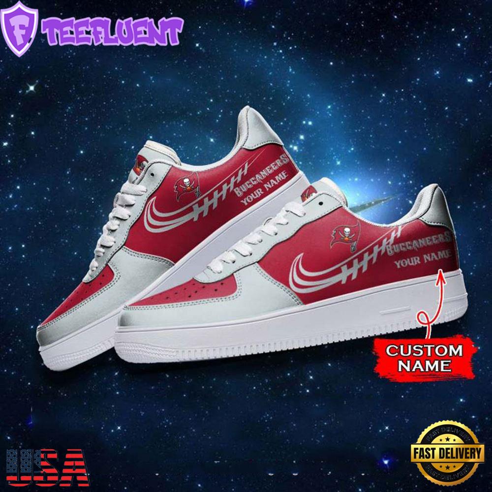 Tampa Bay Buccaneers NFL Personalized Air Force Sneaker