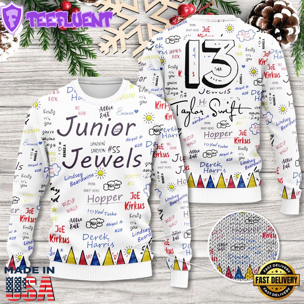Taylor Swift 13 The Eras Tour 3D Ugly Sweater