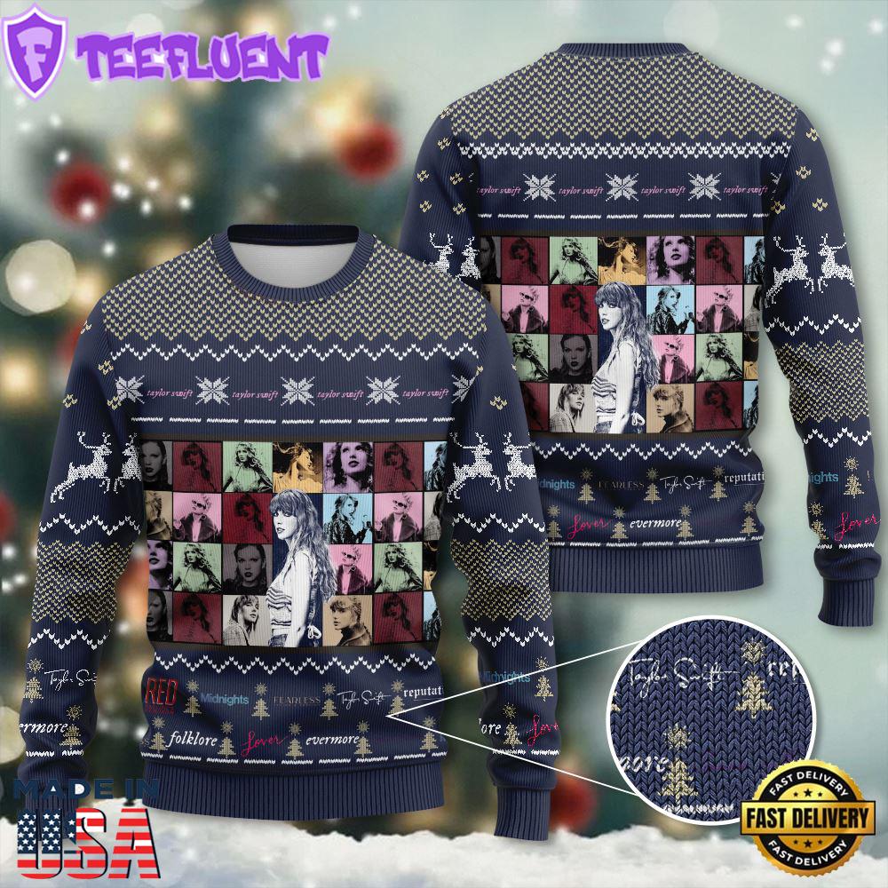 Taylor Swift Best Of Song The Eras Tour 3D Ugly Sweater