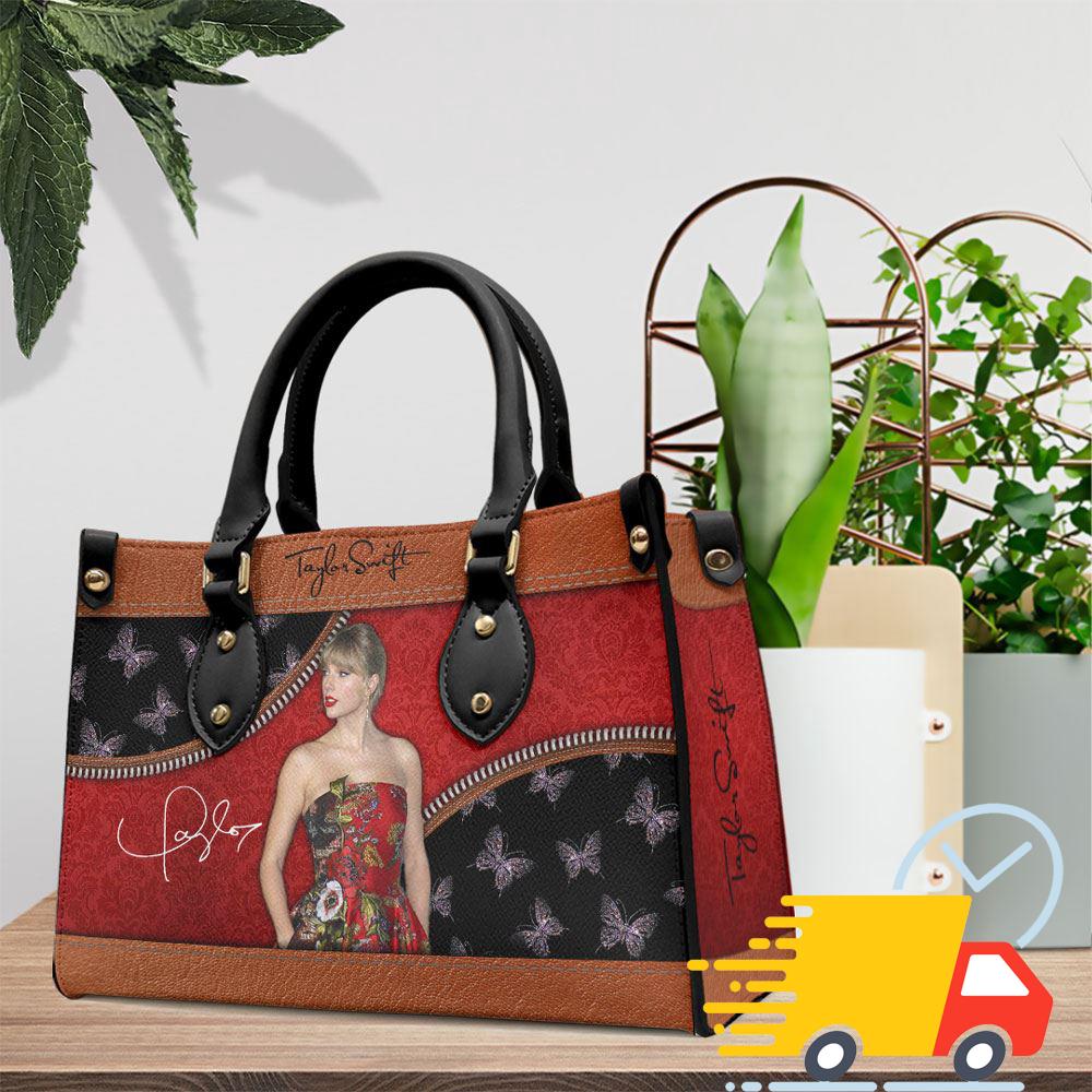 Taylor Swift Butterfly Big Heart Leather HandBag