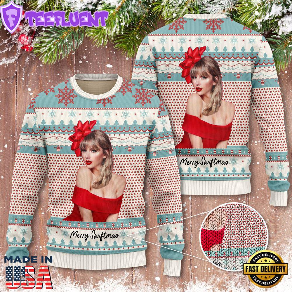 Taylor Swift Merry Swiftmas 3D Ugly Sweater