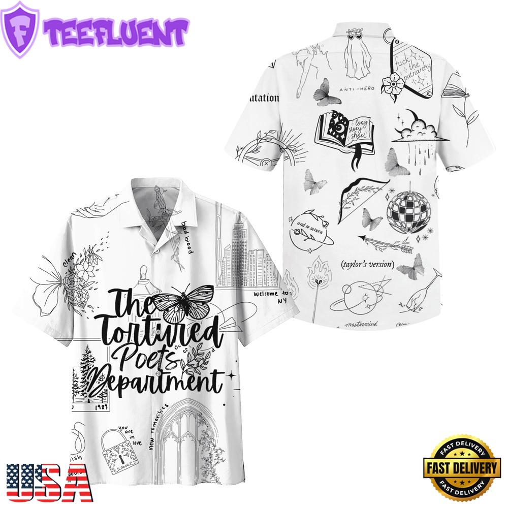 Taylor Swift Music Tour Hawaiian Shirt