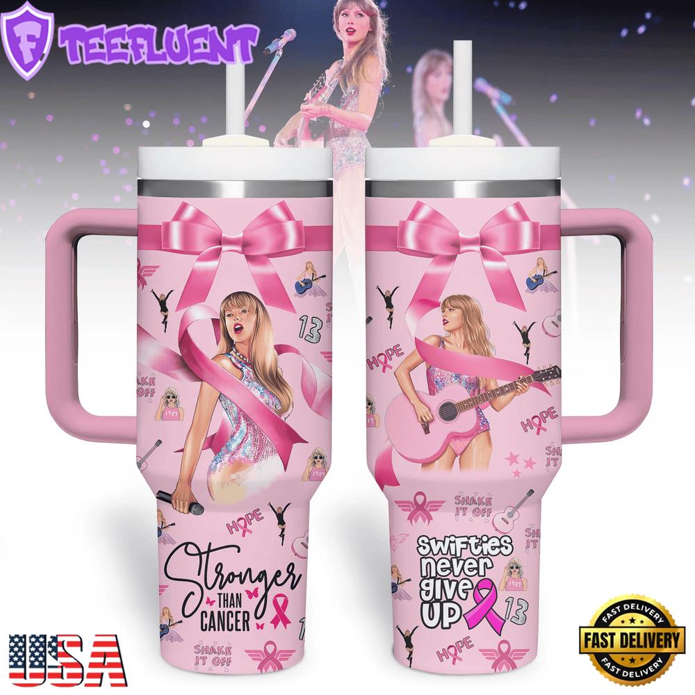 Taylor Swift Music Tumbler 40oz With Handle