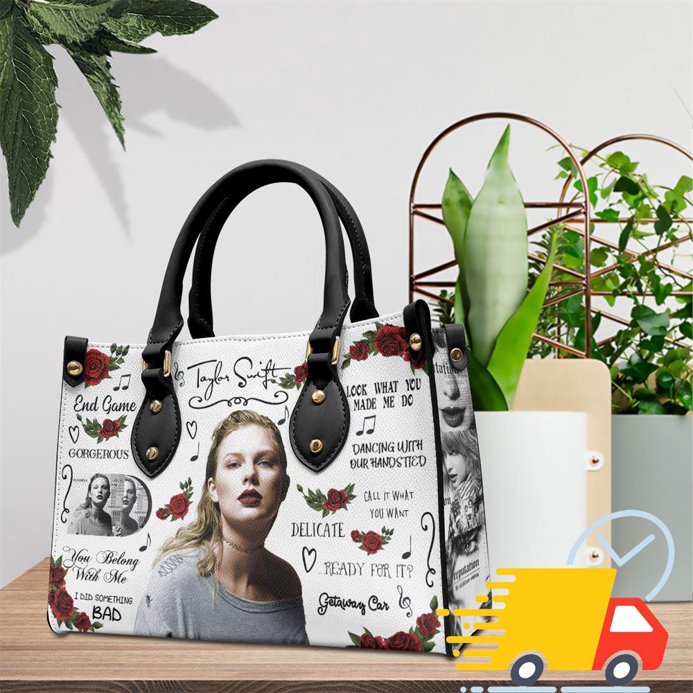 Taylor Swift Reputation Album Leather HandBag