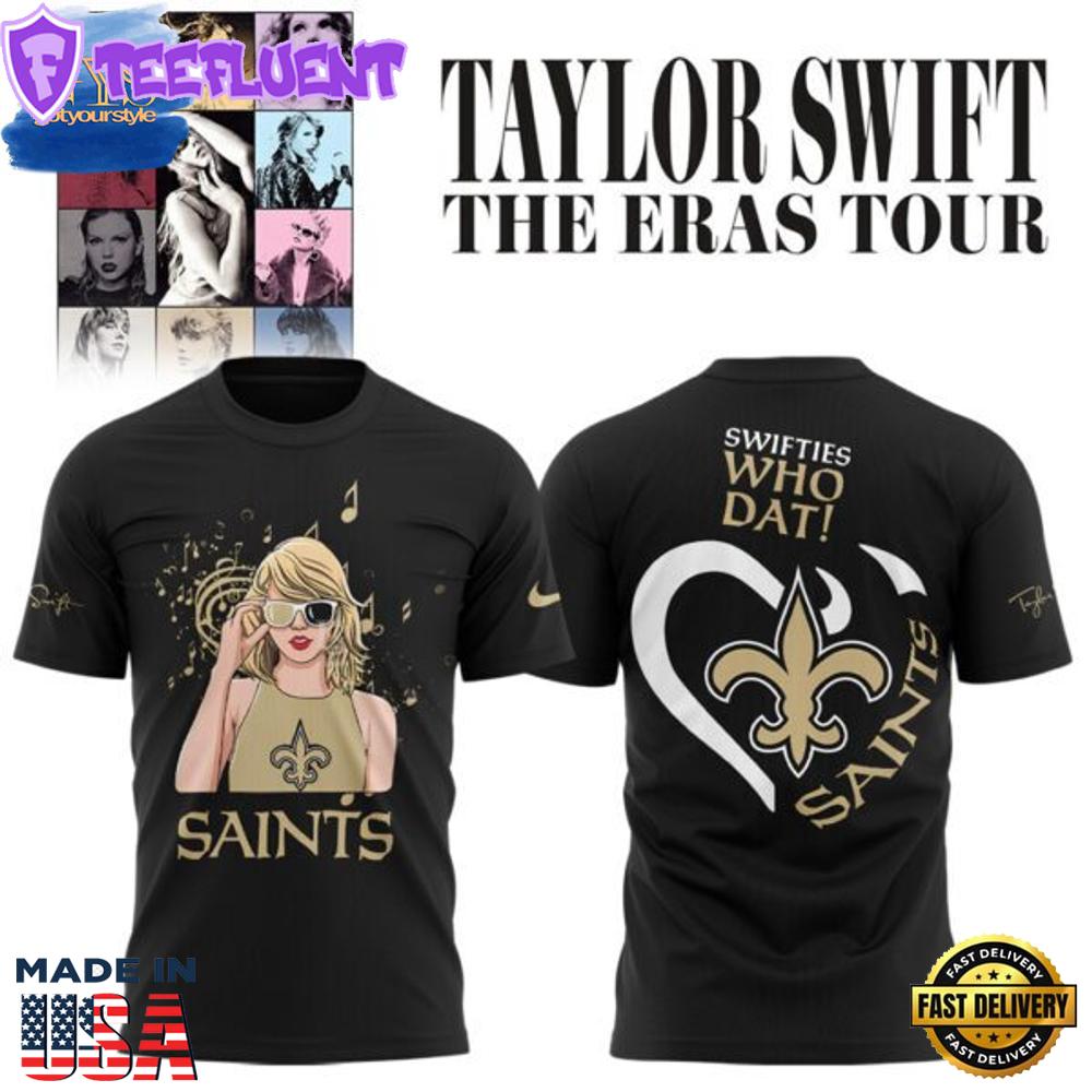 Taylor Swift Saints Eras Tour T-Shirt