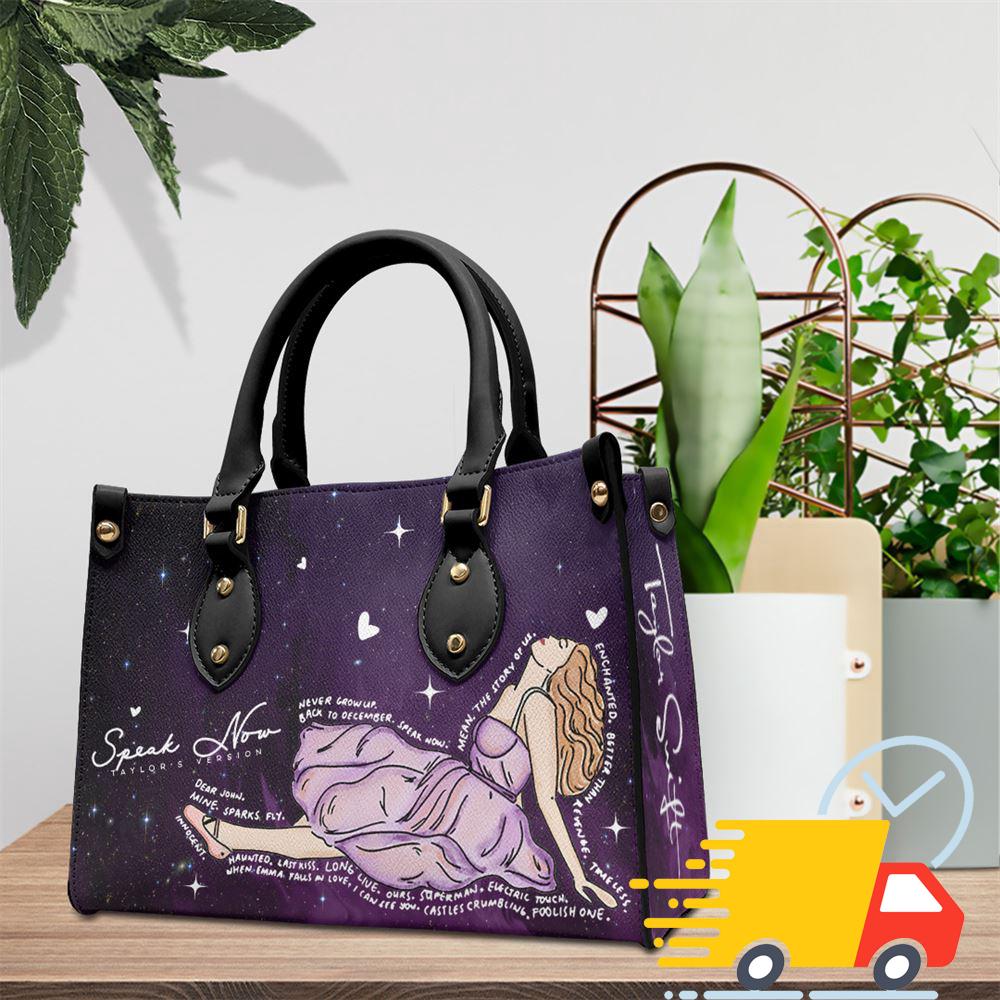 Taylor Swift Speak Now Dance Party Leather HandBag