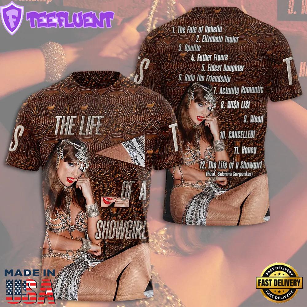 Taylor Swift Special Edition 2025 3D T-Shirt