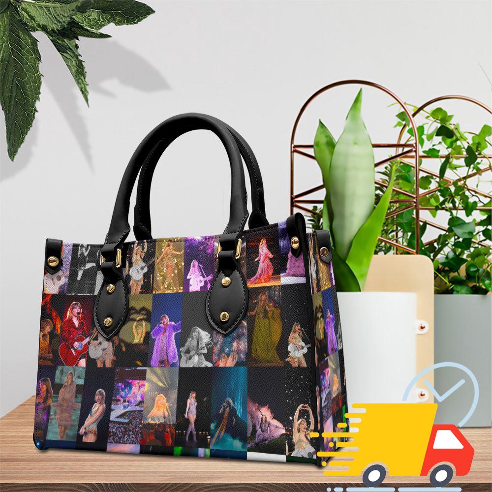 Taylor Swift The Ears Tour Leather Handbag, Eras Leather Handbag