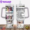 Taylor Swift The Eras Tour Music Tumbler 40oz With Handle