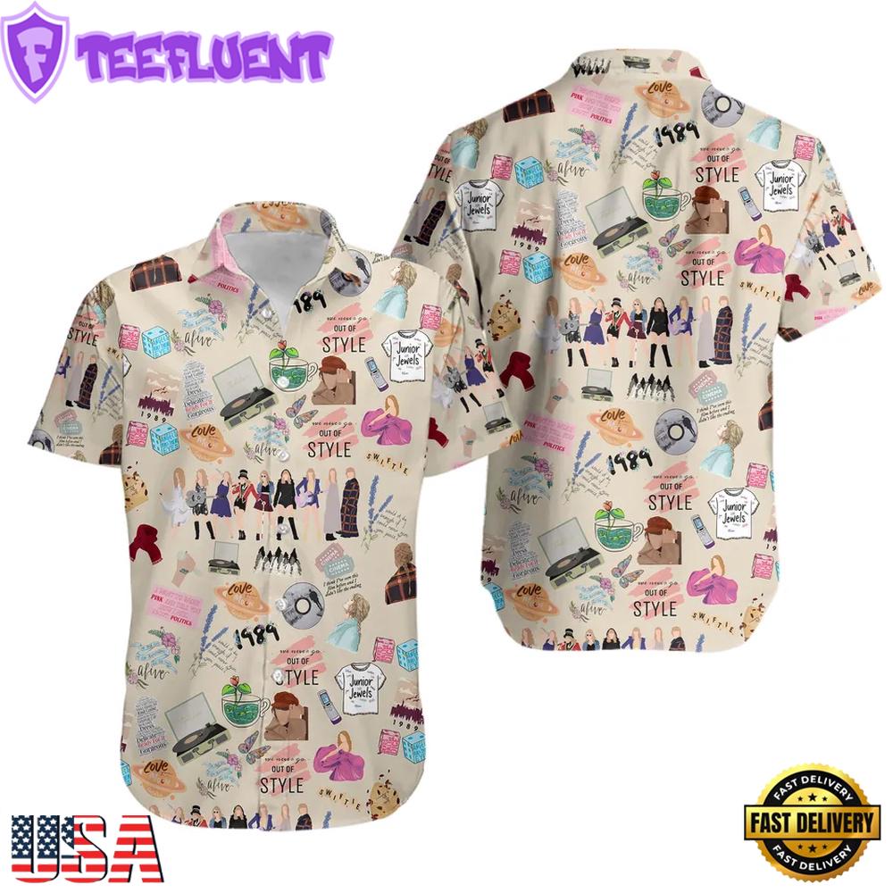 Taylor Swift Version Hawaiian Shirt