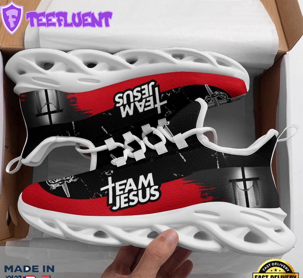 Team Jesus Running Sneakers Max Soul Shoes For Men And Women