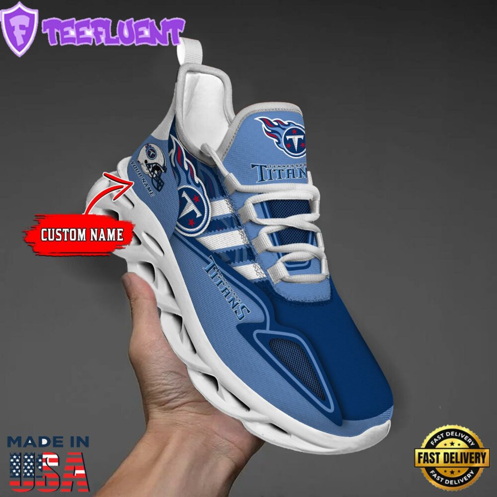 Tennessee Titans Clunky Max Soul Shoes NFL Personalized 1