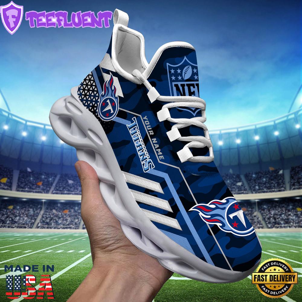 Tennessee Titans NFL Clunky Max Soul Shoes Personalized