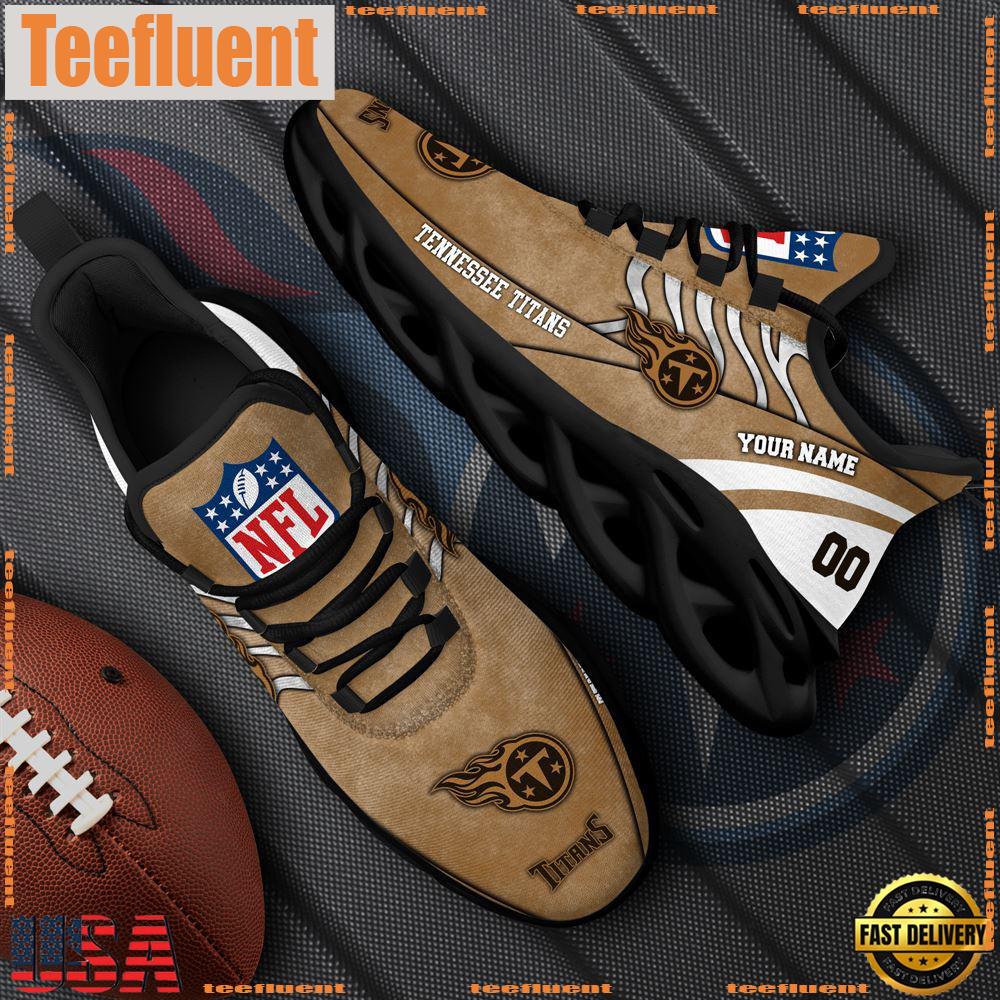 Tennessee Titans NFL Clunky Shoes For Fans Custom Name And Number