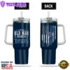 Tennessee Titans NFL Custom Stanley Quencher 40oz Stainless Steel Tumbler With Handle