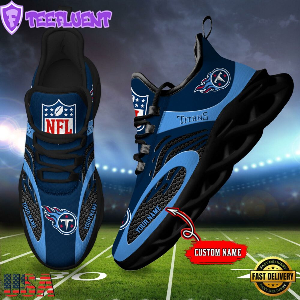 Tennessee Titans NFL Limited New Design Max Soul Shoes