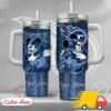 Tennessee Titans NFL Mickey Mouse Glitter Custom Stanley Quencher 40oz Stainless Steel Tumbler With Handle