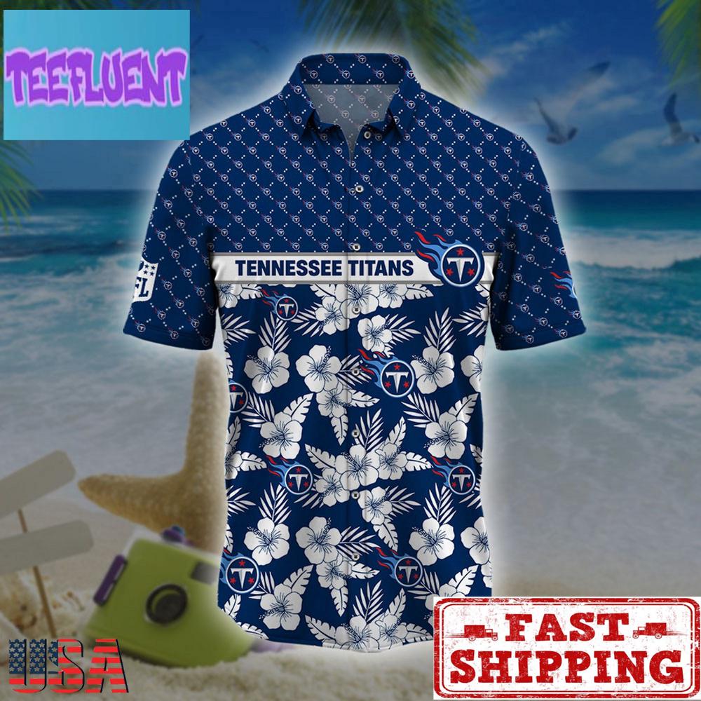 NFL Tennessee Titans Palm Leaves Hawaiian Shirt , Summer Hawaiian Shirts NFL Tennessee Titans Palm Leaves Hawaiian Shirt , Summer Hawaiian Shirts