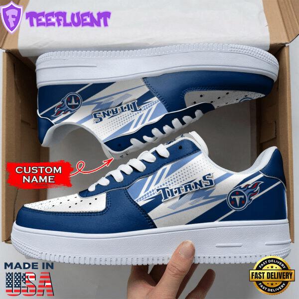 Tennessee Titans NFL Personalized Air Force 1 Shoes