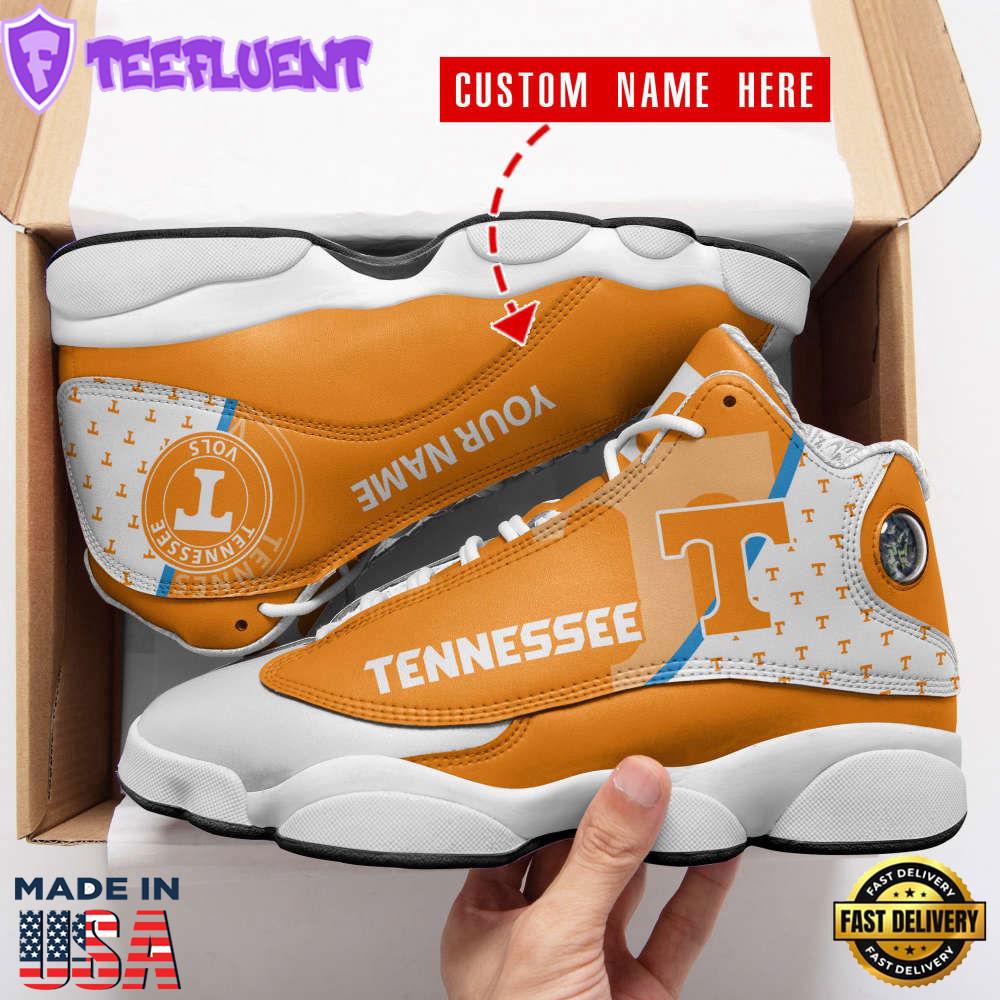 Tennessee Volunteers Air Jordan 13 Sneakers. Best Gift For Men And Women