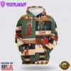 Texas Christmas All Over Print 3D Hoodie