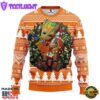 Texas Longhorns Groot Hug Christmas Ugly Sweater Sport For Fan