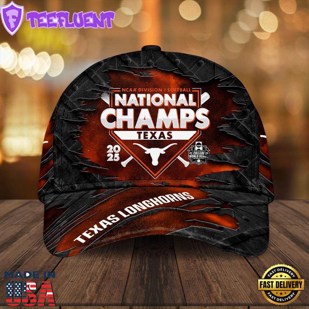 Texas Longhorns Women's Softball Classic Cap 3D Hot Summer