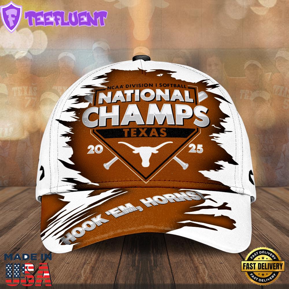Texas Longhorns Women's Softball Classic Style 3d Cap
