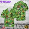 Texas map St. Patrick's Day Hawaiian Shirt