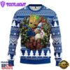 Texas Rangers Groot Hug Christmas Ugly Sweater Sport For Fan
