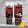 Texas Tech Red Raiders NCAA Mickey Mouse Custom Stanley Quencher 40oz Stainless Steel Tumbler With Handle