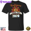 Thanksgiving Turkey Trot Struttin' Our Stuffin' 2024 T-Shirt Funny Mask Tee Unisex Clothes