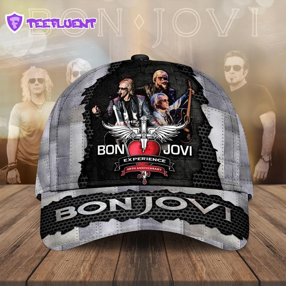 The Bon Jovi Music All Over Print Classic Caps