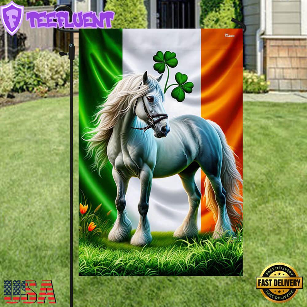 The Connemara Pony Irish Horse House And Garden Flag